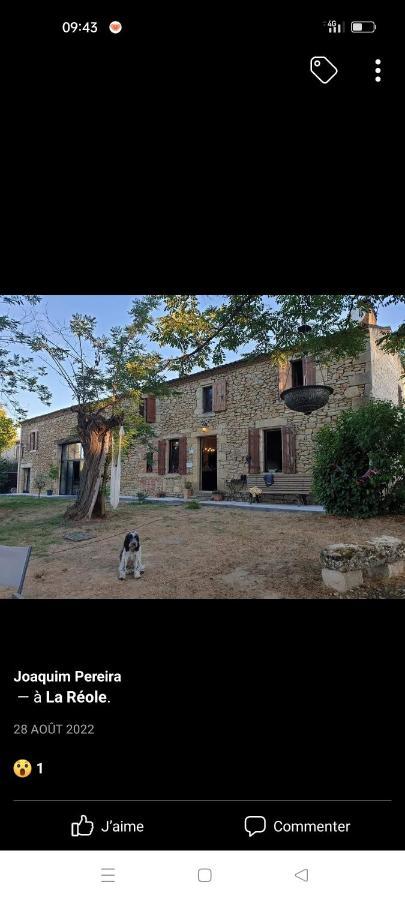 Chambres 2 Personnes Dans Notre Maison Girondine Saint-Martin-de-Lerm Екстер'єр фото